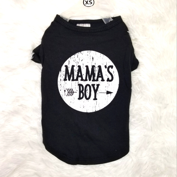 Simply Wag Other - Simply Wag "Mama's Boy" Doggy Tee, XS